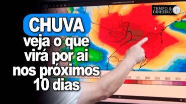 Chuvas volumosas no Sul com risco de granizo e vento. Chuvas até mesmo em áreas do NE.