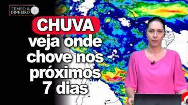 Chuvas intensas no Sul com alerta para SC e PR. Demais regiões com previsão de baixos volumes