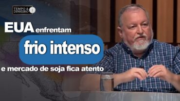 EUA enfrenta frio intenso e mercado de soja fica atento. Ouça a previsão do climatologista LC Molion