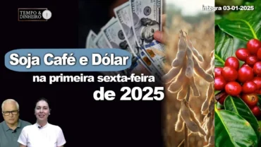 Soja e café em baixa acompanham estabilidade. Chuvas irregulares no Sul e alertas para o Norte e NE