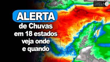 Calorão no Sul e alerta de chuvas em 18 estados. Muita ou pouca chuva? Ronaldo Coutinho explica