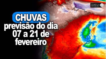 Chuvas passam rápido pelo RS ficam concentradas no Norte e Nordeste, informa Ronaldo Coutinho