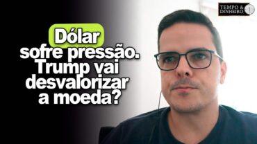 Dólar sofre pressão dos EUA ? Trump vai desvalorizar a moeda americana? O que vai acontecer ?