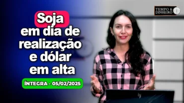 Soja em dia de realização e dólar em alta. Café dispara e bate os US$ 4,00 lp. Chuvas e calor no RS