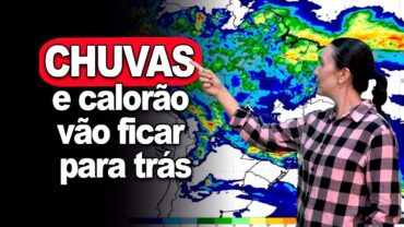 Chuvas e calorão vão ficar para trás. Veja a previsão do tempo com Fernanda Custódio