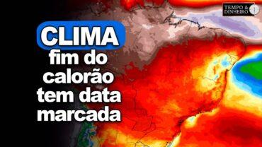 Calor e chuva: fim do calorão tem data marcada. Chuvas em boa parte do País