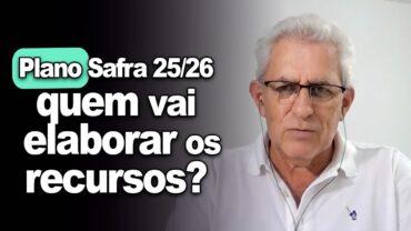 Plano Safra 25/26: quem vai elaborar e como serão disponibilizados os recursos? Ademiro Vian comenta