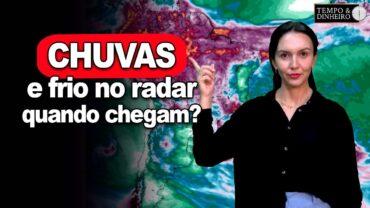 Chuvas voltam ao Sudeste, parte do Centro-Norte e Nordeste. Veja a previsão com Fernanda Custódio