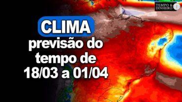 Outono começa sem  chuvas  no Sul e queda nas temperaturas. Chove forte em outras 3 regiões