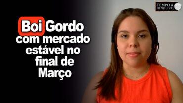 Boi gordo com mercado estável na reta final de março. Isabela Zavatti, do CEPEA, comenta