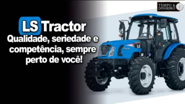 Mais um LS tractor para o munícipio de Três de Maio, RS. É o LS Plus 80 Cabinado Power Shutle