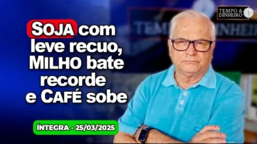Soja com leve recuo e café sobe. Julgamento de Bolsonaro no STF. Chuvas em abril