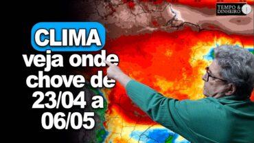 Chuva forte e alerta para 3 das 5 regiões do País. Saiba onde chove e onde vai fazer frio!