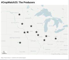 O nervosismo da guerra comercial pode adicionar alguns hectares de milho nos EUA