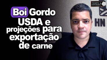 USDA e projeções para exportação de carne de boi, de frango e suínos, analisa Hyberville Neto