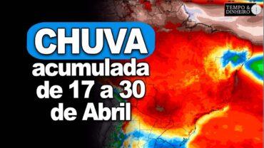 Chuvas na região Centro-Norte e litoral do Sudeste, com queda nas temperaturas e frio no Sul