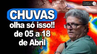 Previsão do tempo com alerta de chuva forte no Sudeste e Centro-Norte. Frio no Sul. Coutinho explica