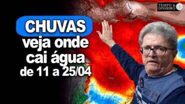 Chuvas em várias regiões do BR e entrada de massa de ar frio, informa Ronaldo Coutinho