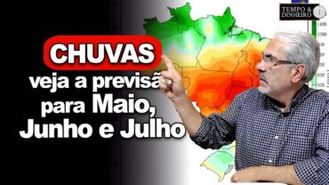 Tempo firme no Centro-Sul, chuvas na Bahia e Norte do Brasil. Veja a previsão para 7 dias