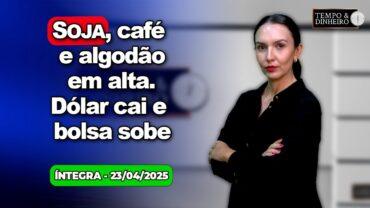 Soja, café e algodão em alta. Dólar cai e bolsa sobe. Produtores gaúchos pedem ajuda