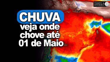 Chuvas na região Centro-Norte e Sudeste. Massa de ar frio indica geadas no Sul, informa Coutinho