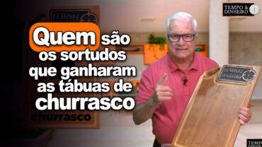 Sorteio do T&D: reveja quem são os sortudos que ganharam tábuas de churrasco personalizadas