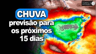 Chuvas de 200 mm levam alerta ao Sul do RS. Temperaturas caem no Centro-Sul, informa R. Coutinho