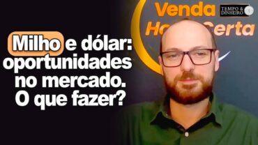 Milho e dólar: oportunidades no mercado? Victor Cazzo, do Compra na Hora Certa, comenta
