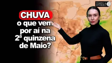 Chuva no Norte e tempo firme no Centro-Sul. Chuvas devem voltar ao Sul