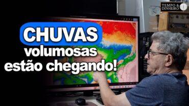 Chuvas volumosas previstas para o RS. Br Central começa o período de estiagem, informa R. Coutinho
