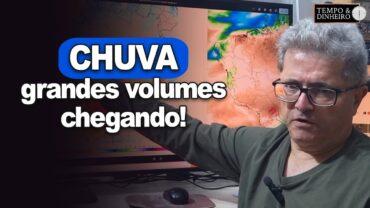 Chuva volumosa no Sul e concentradas ao Norte e NE. Brasil Central seco, informa Ronaldo Coutinho