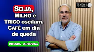 Soja, milho e trigo oscilam. Café em queda. Br sem vacinação contra aftosa. Neve! Muita Neve no Sul