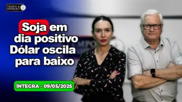 Soja em dia positivo, café de lado. Dólar oscila para baixo. Previsão de muita chuva no RS
