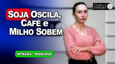 Soja oscila, café e milho sobem. Gripe aviária já sinaliza prejuízos bilionários. Chuva forte no Sul