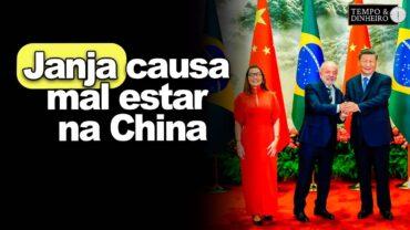 Janja causa mal estar na China, cita Tik Tok e é defendida pelo Lula. Dilma mostra mapa invertido