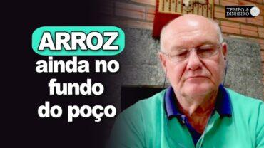 Arroz ainda no fundo do poço, Vlamir Brandalizze analisa o mercado
