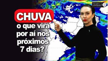 Chuvas intensas sobre o RS, SC e PR, faixa leste do Nordeste e Norte do País. Frio aumenta no Sul