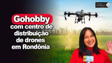 Gohobby com centro de distribuição de drones em Rondônia. PTX Trimble vence prêmio global.