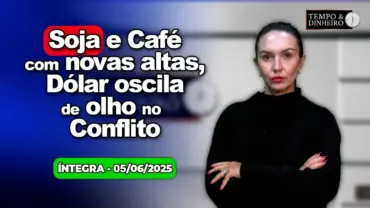 Soja e café com novas altas. Dólar oscila de olho no conflito Russia-Ucrânia. Chuvas pesadas no Sul