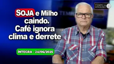 Soja e milho em queda, café ignora clima e derrete. Frio histórico no Br. Dólar e petróleo recuam