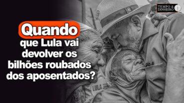 Roubo no INSS: Lula quer desviar de assunto e não dá previsão de devolução dos bilhões roubados