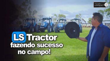 LS Tractor dando um show no campo!