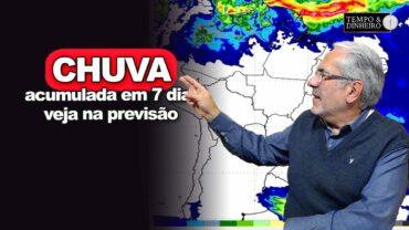 Chuvas com alerta para capitais do Nordeste e parte do Norte do País. Centro-Sul seco e baixa umidade