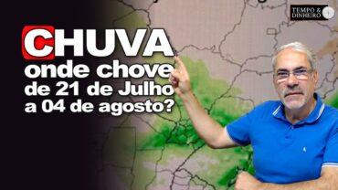 Previsão do tempo com Brasil Central seco. Chuva se aproxima pelo Sul e deve chegar até o MS