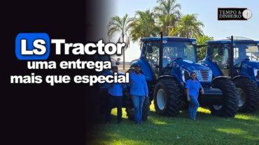 LS Tractor faz entrega especial na fazenda Talismã, do cantor Leonardo