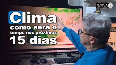 Chuvas intensas no RS, SC, PR e parte do MS. Brasil central seco. Frio deve voltar, informa Coutinho