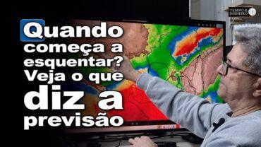 Muita chuva! As geadas voltarão? Acompanhe a previsão do tempo com R. Coutinho