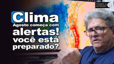 Geadas e chuvas no Sul! Confira com Coutinho