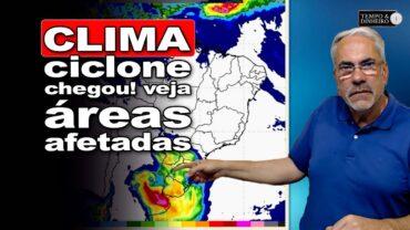Atenção para chuva no RS! Ciclone extratropical provoca ventos fortes no Sul e parte do Sudeste