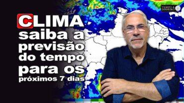 Frio segue em boa parte do País com tempo seco no Centro-Sul. Chuvas no Norte e litoral do Nordeste
